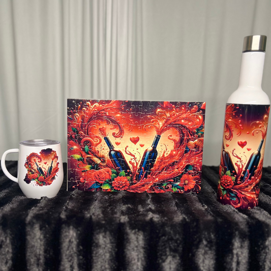 Puzzle and Sip Set