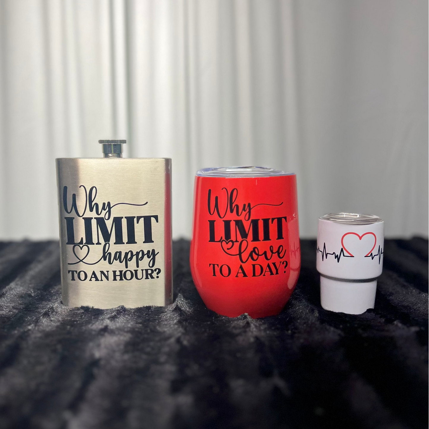 Why Limit Love Tumbler & Flask Set
